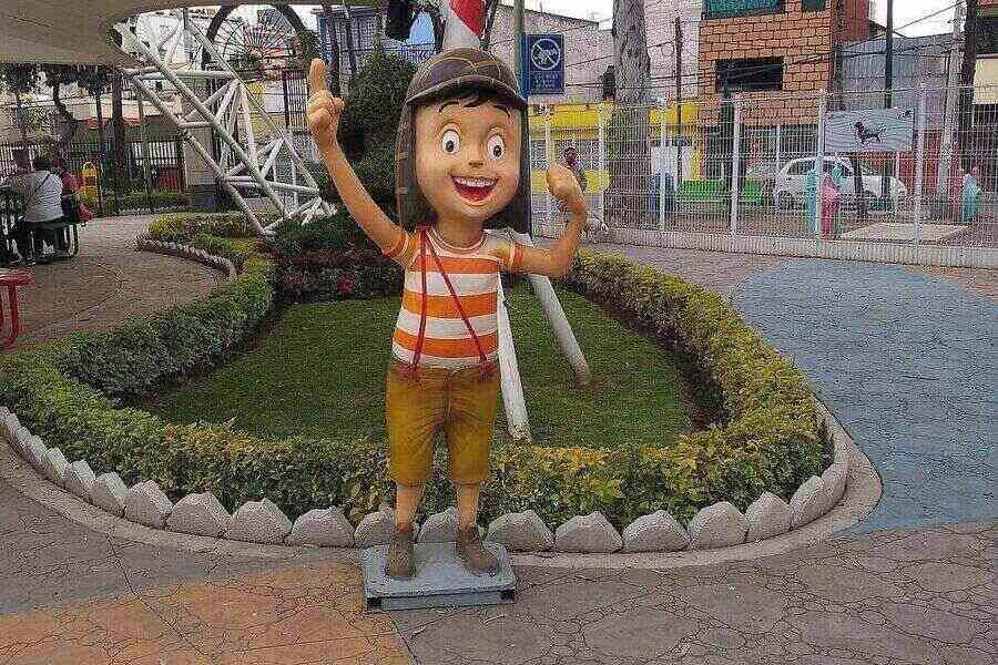 Quico en la Vecindad del Chavo