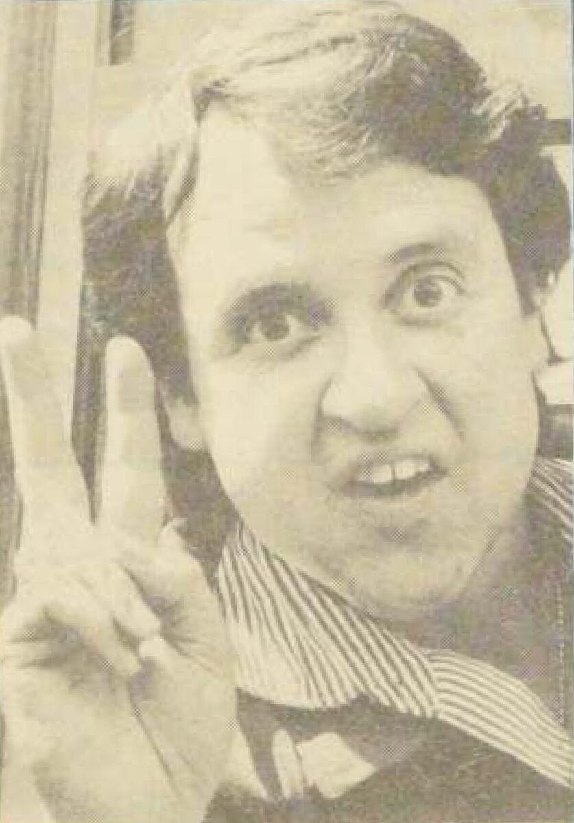 Carlos Villagrán en su época de fotoperiodismo 1968