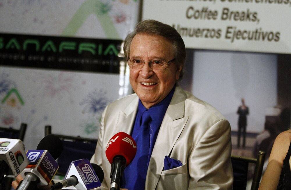 Carlos Villagrán durante su show El Circo de Kiko