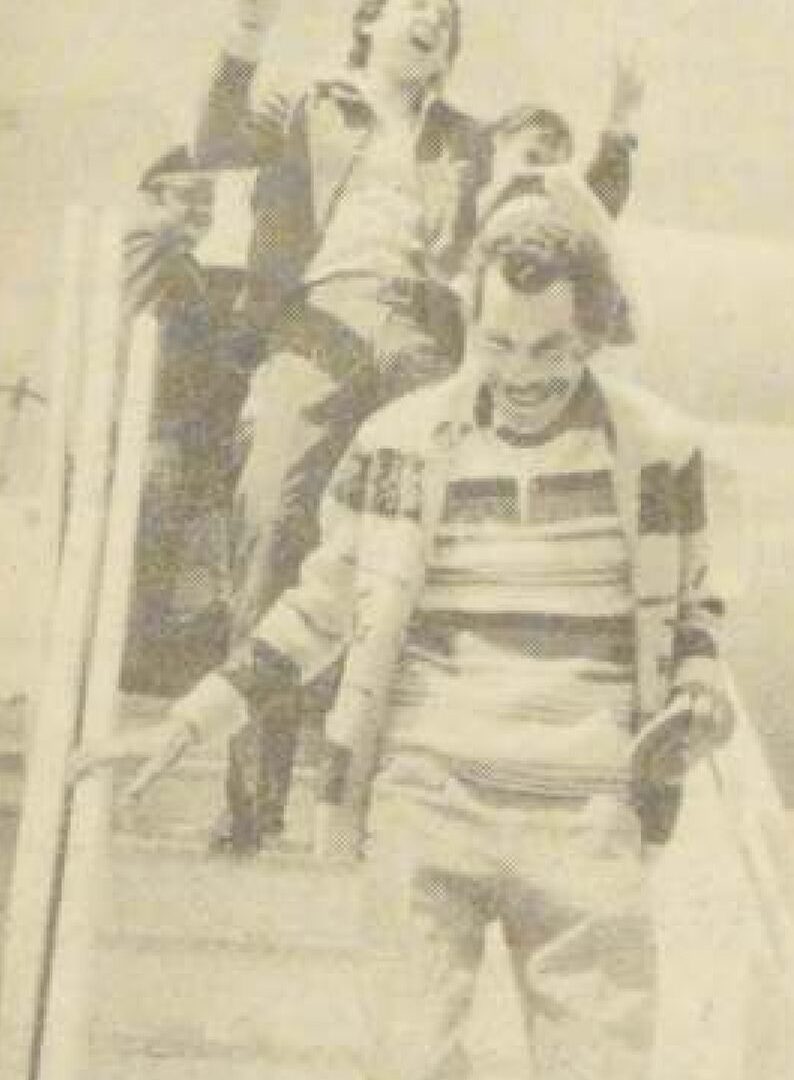 Con Don Ramón y La Chilindrina